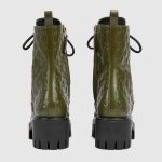 Gucci Women’s lace-up ankle boot with GG - Image 3
